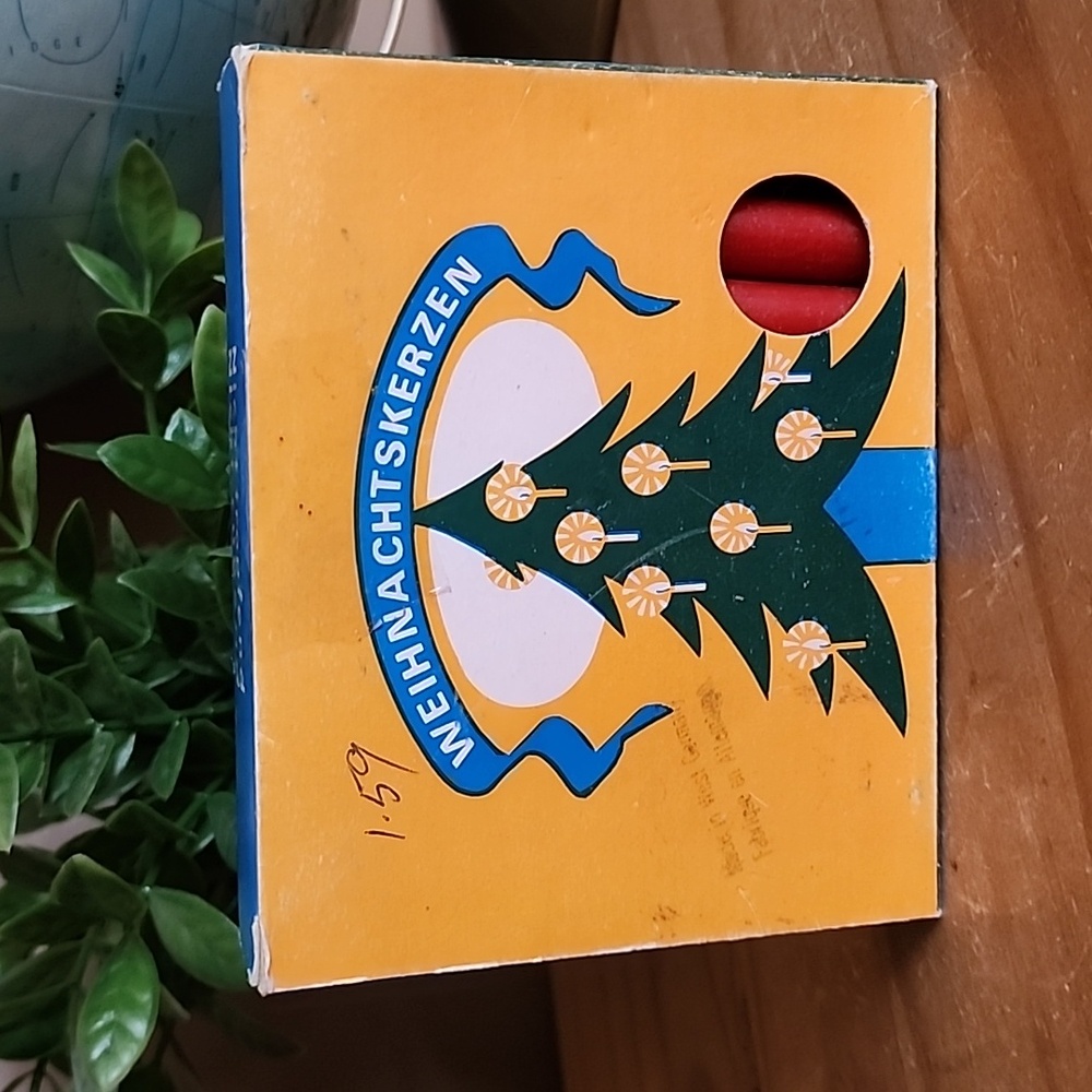 Vintage West Germany candles